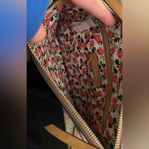 Vera Bradley brown crossbody